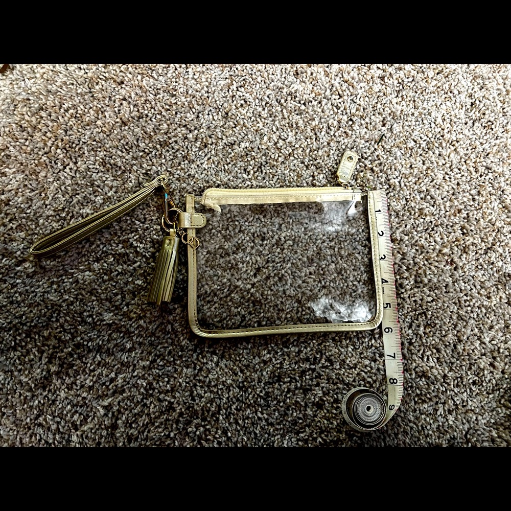Small clear stadium bag